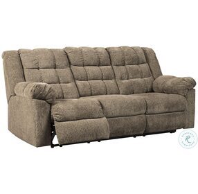 Workhorse Cocoa Reclining Living Room Set