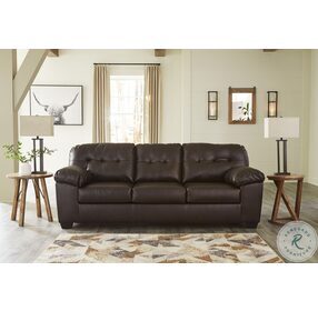 Donlen Chocolate Living Room Set