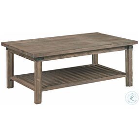 Foundry Driftwood Rectangular Occasional Table Set