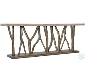 Sundance Distressed Brown Console Table