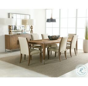 Chapman Beige And Brown Side Chair Set Of 2
