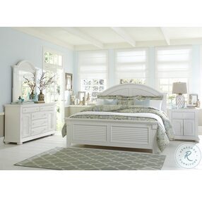 Summer House Oyster White 2 Drawer Nightstand