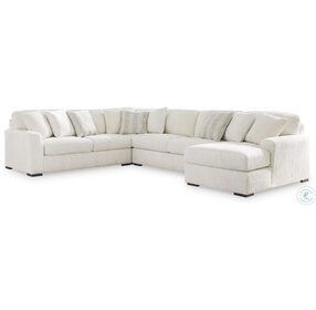 Chessington Ivory 4 Piece Sectional with RAF Chaise