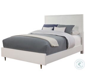 White Pearl Youth Panel Bedroom Set