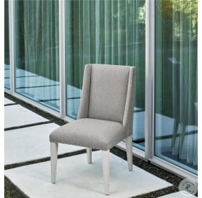 Modern Tyndall Gray Dining Chair Set of 2