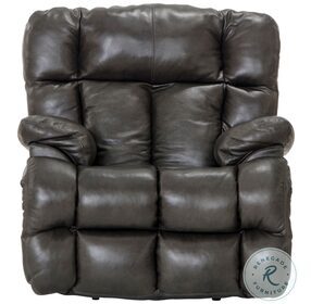 Victor Steel Leather Power Lay Flat Chaise Recliner