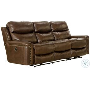 Ceretti Brown Power Reclining Living Room Set