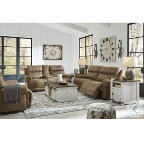 Grearview Earth Power Reclining Sofa With Adjustable Headrest