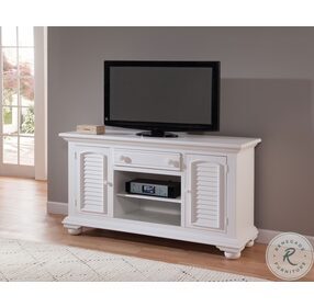 Cottage Traditions Clean White 60" TV Stand