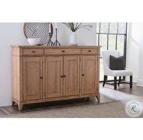 Todays Tradition Hickory Credenza