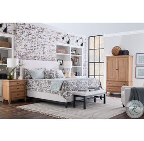 Todays Tradition Blacksmith California King Upholstered Panel Bed