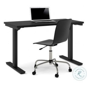 Deep Gray 48" Electric Height Adjustable Desk