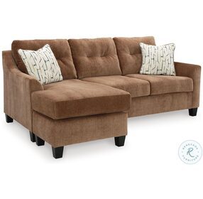 Amity Bay Clay LAF Sectional with Sleeper