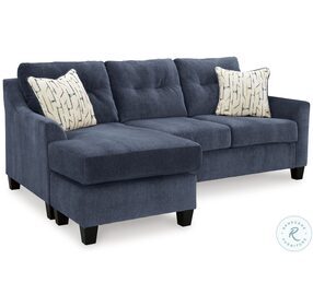 Amity Bay Ink Sectional with Sleeper
