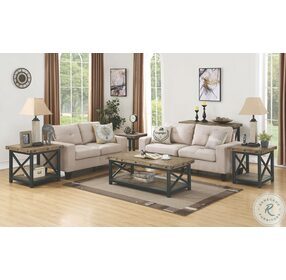 Carpenter Light Brown Sofa Table