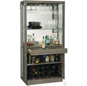 Chaperone Aged Grey Wine Cabinet