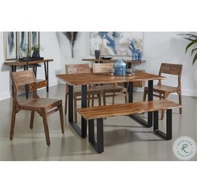 Quinn Brownstone Nut Brown Dining Table