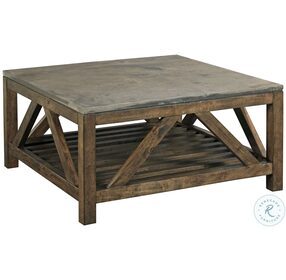 Modern Classics Driftwood Mason Square Occasional Table Set