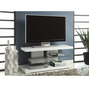Cogswell Glossy White TV Console 