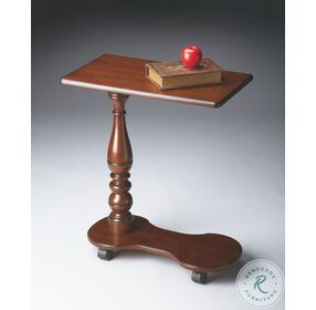 Cherry Mobile Tray Table