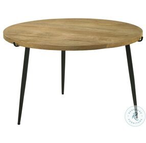 Pilar Natural And Black Occasional Table Set