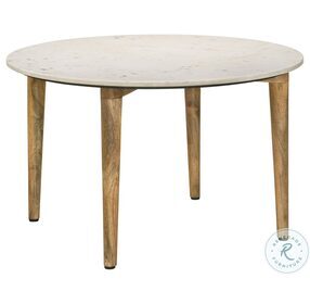 Aldis White And Natural Occasional Table Set