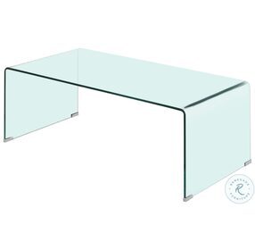 Ripley Clear Rectangular Occasional Table Set