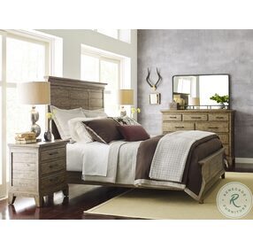 Plank Road Stone Jessup Queen Panel Bed