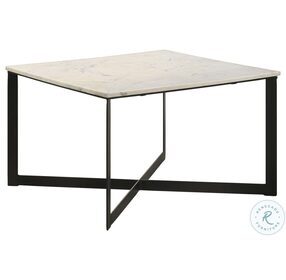 Tobin White And Black Occasional Table Set