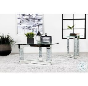 Octave Mirror Round Coffee Table
