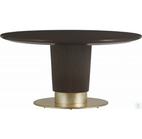 Carlyle Espresso Waldorf Round Dining Table