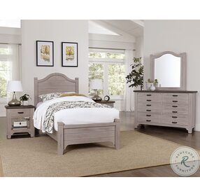 Bungalow Dover Grey And Folkstone 6 Drawer Dresser