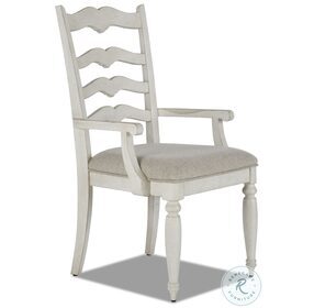 Nashville Cloud Ladderback Arm Chair Set Of 2