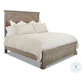 Nashville Grey Taupe Queen Panel Bed