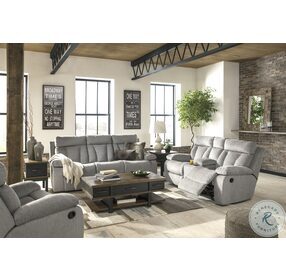 Mitchiner Fog Double Reclining Loveseat