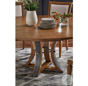 Tower Heather Gray Jupe Medium Extendable Dining Table