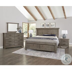 Yellowstone Dapple Gray American Dovetail King Low Profile Bed