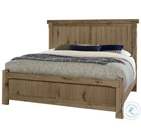 Yellowstone Chestnut Natural American Dovetail Low Profile Bedroom Set