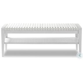 Staycation Haven Woven Bench