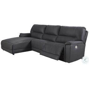 Henefer Midnight Power Reclining LAF Sectional
