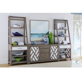 Staycation Driftwood Bookcase
