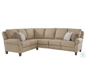 Key Largo Taupe Power Reclining Sectional