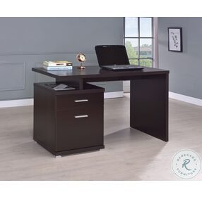 Irving Cappuccino Office Desk