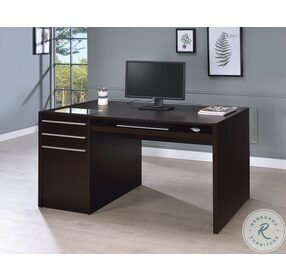 Halston Cappuccino Connect-It Desk