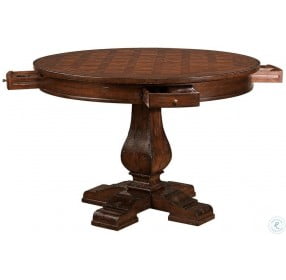 Havana Antique Brown Adjustable Game Table