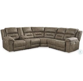 Ravenel Fossil 3 Piece Power Reclining Sectional