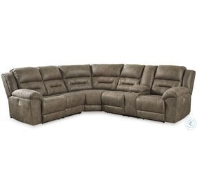 Ravenel Fossil 3 Piece Power Reclining Sectional