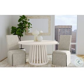 Crystal Cove Cream Dining Table