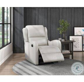 Durant Taupe Recliner