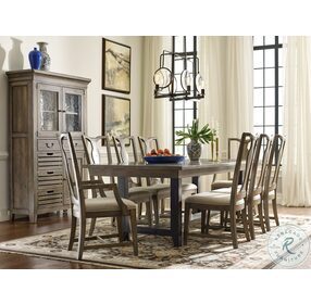 Mill House Sigmon Barley 96" Trestle Dining Table